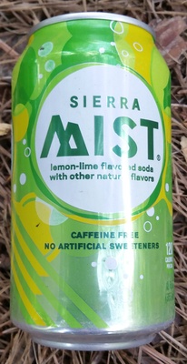 Sierra Mist Lemon Lime Caffeine Free Soda 12 Fluid Ounce Aluminum Can-IA
