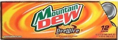 Livewire Soda Sparked With Orange, Livewire
