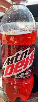 Code Red Soda With A Rush Of Cherry, Code Red