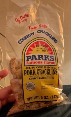 Tender Style Original Pork Cracklins Chicharrones