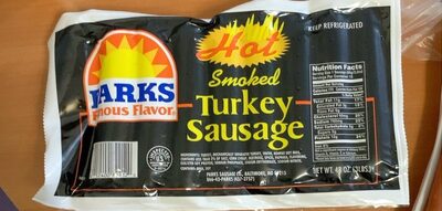 Hot Smoked Turkey Sausage, Hot Smoked Turkey
