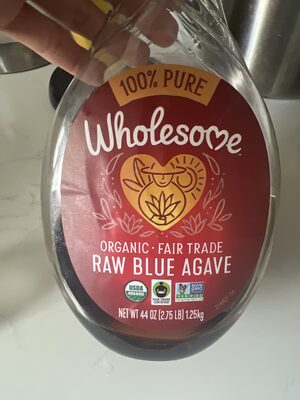 Raw Blue Agave Organic Low Glycemic Sweetener, Raw Blue Agave