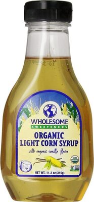 Wholesome Sweeteners, Light Corn Syrup, Vanilla, Vanilla