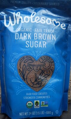 Dark Brown Organic Sugar, Dark Brown