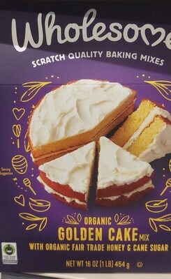 Golden Cake Organic Mix, Golden Cake