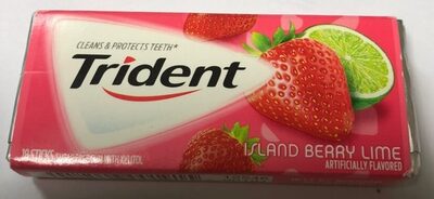 Island Berry Lime Sugar Free Gum With Xylitol, Island Berry Lime