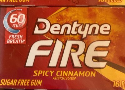 Spicy Cinnamon Sugar Free Gums, Spicy Cinnamon
