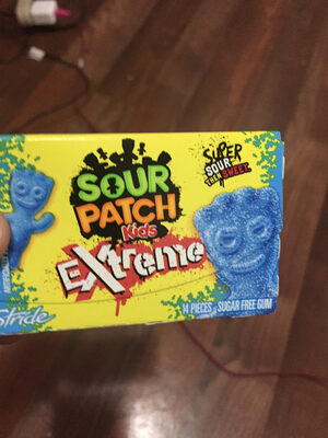 Blue Raspberry Extreme Sugar Free Gum, Blue Raspberry