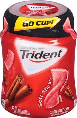 Cinnamon Soft Sticks Sugar Free Gum, Cinnamon