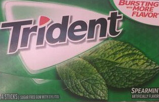 Spearmint Sugar Free Gum With Xylitol, Spearmint