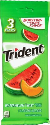 Watermelon Twist Sugar Free Gum With Xylitol, Watermelon Twist