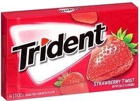 Strawberry Twist Sugar Free Gum With Xylitol, Strawberry Twist