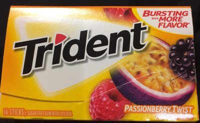 Passionberry Twist Sugar Free Gum With Xylitol, Passionberry Twist