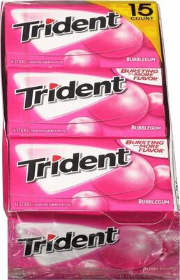 Bubblegum Sugar Free Gum With Xylitol, Bubblegum