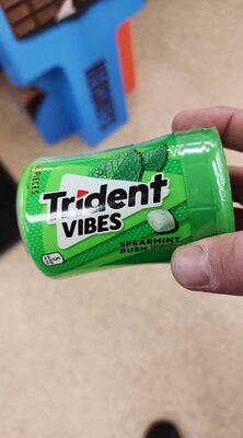 Spearmint Rush Vibes Sugar Free Gum, Spearmint Rush