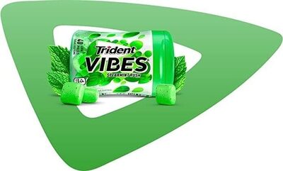 Spearmint Rush Vibes Sugar Free Gum, Spearmint Rush