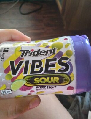 Sugar Free Sour Berry Twist Flavor Gum, Berry