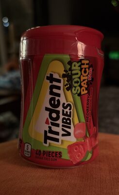 Redberry Vibes Sugar Free Gum, Redberry