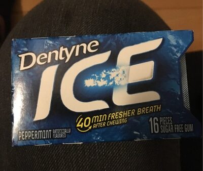 Dentyne Ice Gum Peppermint Sugar Free1X16 Pc