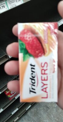 Wild Strawberry+Tangy Citrus Layers Sugar Free Gum, Wild Strawberry+Tangy Citrus