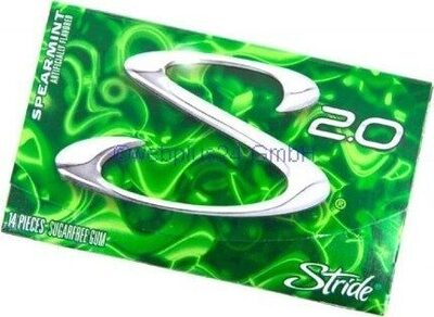 Stride Gum Spearmint Sugar Free1X14 Pc
