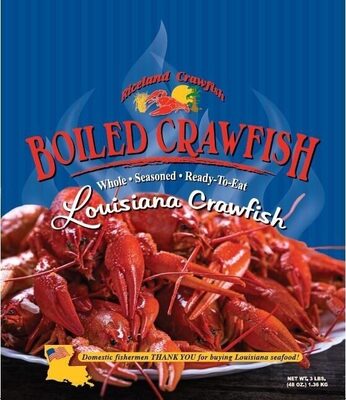 Whole Cooked ""Boiled"" Crawfish