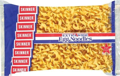 Enriched Egg Noodle Product, Extra Wide Egg Noodles