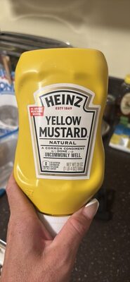 Heinz Yellow Mustard, 20 oz Bottle