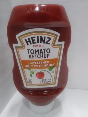Sweetened With Honey Reduced Sugar Tomato Ketchup, Sweetened With Honey