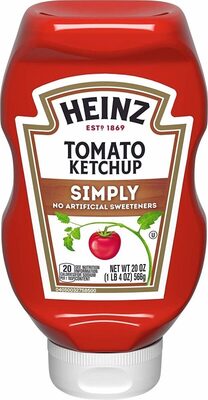 Simply Tomato With No Artificial Sweeteners Ketchup