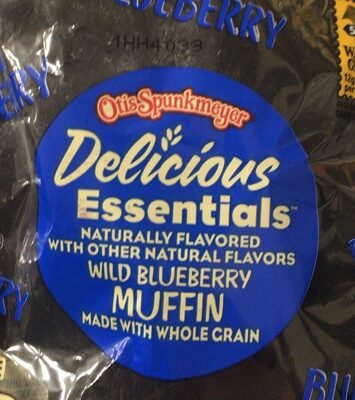 Naturally Flavored Wild Blueberry Muffin Made With Whole Grain With Other Natural Flavor
