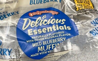 Naturally Flavored Wild Blueberry Muffin(s) With Other Natural Flavor Made With Whole Grain