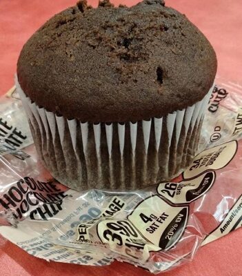 Naturally And Artificially Flavored Chocolate Chocolate Chip Muffin(S) Made With Whole Grain