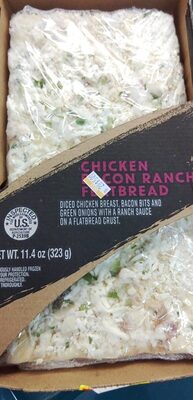 Chicken Bacon Ranch Flatbread, Chicken Bacon Ranch