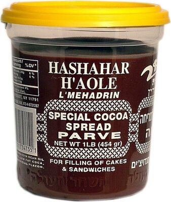 Special Bitter Cocoa Spread