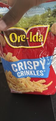 Golden Crinkles French Fries Fried Frozen Potatoes