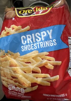 Golden Shoestrings French Fries Fried Frozen Potatoes