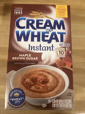 Maple Brown Sugar Instant Hot Cereal