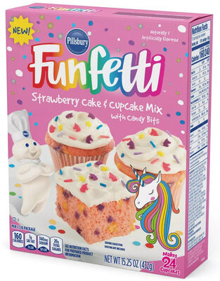 Unicorn Cake Mix, Strawberry