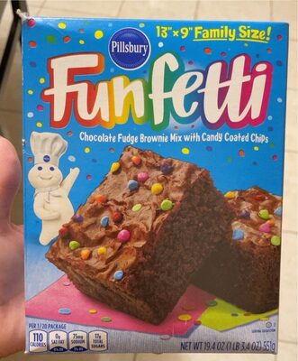 Brownie Mix With Candy Bits