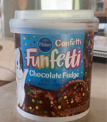 Confetti Chocolate Fudge Frosting, Chocolate Fudge