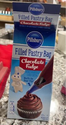 Chocolate Fudge Flavored Filled Pastry Bag Frosting, Chocolate Fudge