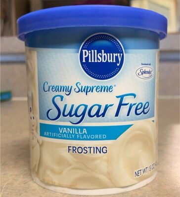 Vanilla Flavored Sugar Free Frosting, Vanilla