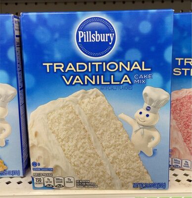 Traditional Vanilla Flavored Cake Mix, Traditional Vanilla