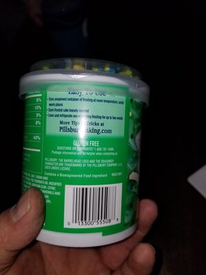 Vibrant Green Vanilla Frosting, Vanilla