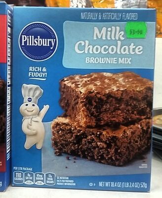 Milk Chocolate Brownie Mix, Milk Chocolate