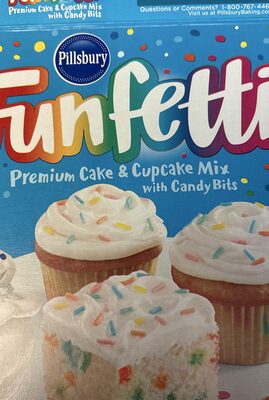 Pillsbury Funfetti Cake Mix, 15.25 Oz 