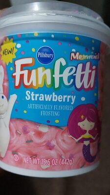 Mermaid Strawberry Frosting, Strawberry
