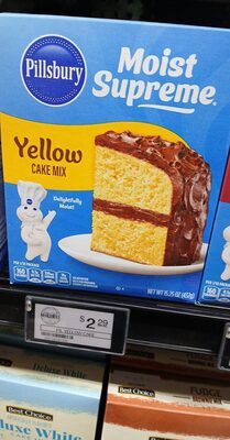 Yellow Premium Cake Mix, Yellow