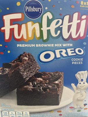 Premium Brownie Mix With Oreo Cookie Pieces